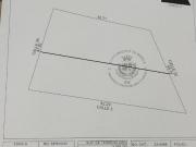 Lote con 25m de frente en Avenida Principal 1500m2 Nora...