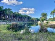 Lote de terreno con costa de laguna en Villa Robles