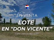 LOTE DON VICENTE EN VENTA EN NEUQUÉN