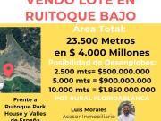 Lote en Ruitoque Bajo de 23.500 Metros