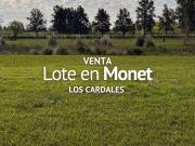 LOTE EN VENTA, BARRIO MONET, LOS CARDALES