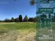 LOTE EN VENTA CLUB DE GOLF PACHUCA