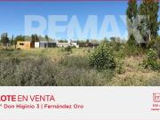 LOTE EN VENTA CON SERVICIOS FERNANDEZ ORO