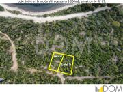 Lote en venta de 3000m2 ubicado en Fracción 8 de Meliquina