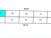 LOTE EN VENTA EN ESQUINA FRENTE A EDÉN LOS SABINOS