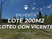 LOTE EN VENTA EN NEUQUÉN DON VICENTE