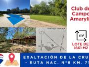 LOTE EN VENTA EXALT DE LA CRUZ AMARYLIS 1661 M2