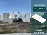 LOTE EN VENTA HACIENDAS DE LA HERRADURA