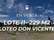 Lote I1 En Venta Loteo Don Vicente En Neuquén