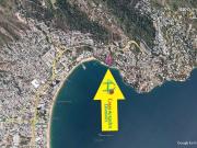 Lote residencial con 105 metros de frente de playa