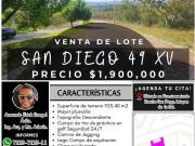LOTE SAN DIEGO 49 MZ XV con vista a Ixtapan de la Sal...