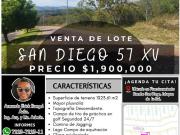 LOTE SAN DIEGO 57 MZ XV Sobre boulevard con bonita vista...