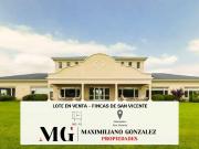 Lote venta Fincas de San Vicente