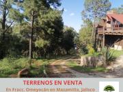 LOTES en Fraccionamiento OMEYOCÁN en Mazamitla, Jalisco