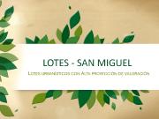 Lotes residenciales en San Miguel Montería: Desde 120 m²...