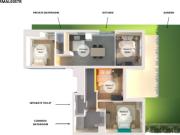 Loue cette grande logement de 18 m² en coliving à...