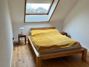 Lovely light flooded roof top 3 room suite with roof...