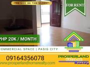 LOW COST COMMERCIAL SPACE FOR RENT IN ORTIGAS AVE PASIG CITY