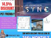 Low Monthly & NO Spot DP 2BR Condo with balcony for sale...