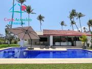 Hermosa villa en renta vacacional, con alberca y jardín...