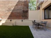 Lujoso piso con jardín en planta baja en Poblenou