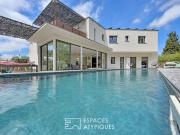 Lumineuse villa contemporaine avec bassin 15m
