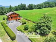 Lumineux chalet en madrier, 95 m² utiles, parfaitement...