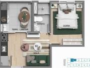 LUMINI 2 RESIDENCIAL CLUB APARTAMENTOS DE 1 E 2 DORMITÓRIOS