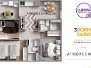 LUMINI 3 APARTAMENTOS DE 3 E 2 DORMITÓRIOS