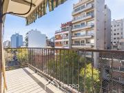 Luminoso 3 ambientes con cochera en Belgrano