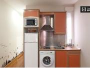 Luminoso apartamento de 1 dormitorio con balcón para...
