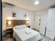 Luminoso estudio con aire acondicionado en alquiler en...