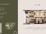 Luminoso y Natural Departamento 2Rec con Terraza