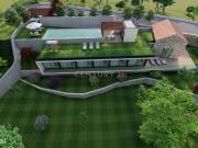 Luxuosa Moradia em Construo com Vista para o Rio e Montanha