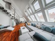 Luxuriöses wohnen über den dächern wiens – moderne dg...