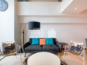 Luxurious High Ceiling Loft Condo with Balcony and City...