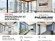 Luxurious Proscenium at Rockwell, Makati City, 2 Bedroom...