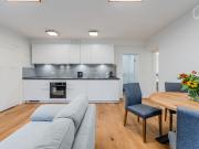 Luxury apartment in art nouveau villa with park view,...
