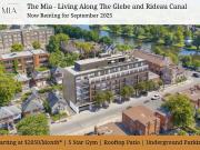 Luxury Apartments Available Along the Glebe & Rideau Canal