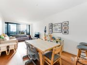 Luxury living with city skyline views located in the...