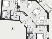 Luxus Apartment mit 105 m2 zu verkaufen in Schöneberg,...