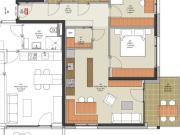 Luxus Apartment mit 67 m2 zu verkaufen in Dornbirn,...