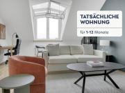 Luxus DG Wohnung: 2 Zi Ausblick, Traumlage zw. Augarten...