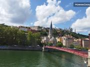 Lyon 2, Ainay Tilsitt, vue Saône