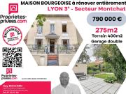 Lyon 3 Vente Maison 69