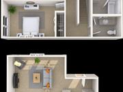 MAA Parkside Dual Level 3x3.5 1784 SF