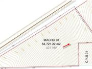 Macrolote de 64,721 m2 en comunidad cerrada, en venta,... Macrolote de 64,721 m2 en comunidad cerrada, en venta,...