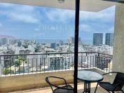 Magica vista de 3 dormitorios amoblado en Miraflores