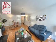 Magnifique F3 haussmannien entièrement meublé 108m2...