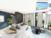 MAGNIFIQUE DUPLEX DE 111m2 A MONTCHAT AVEC JARDIN